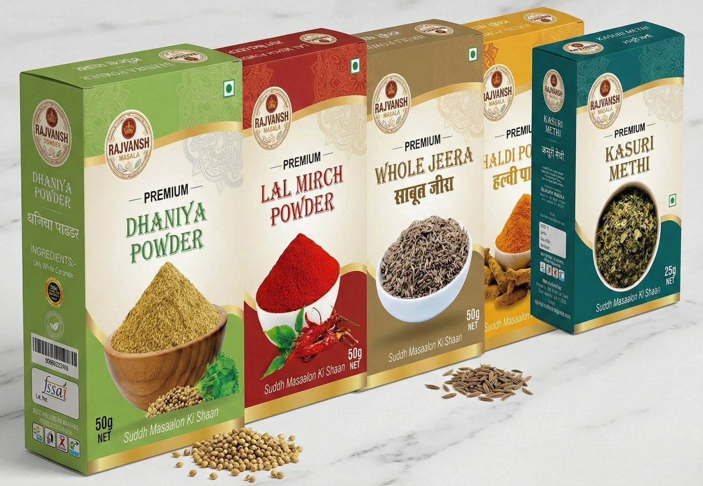 Rajvansh Starter Essential Mix - 5 PREMIUM BOXES