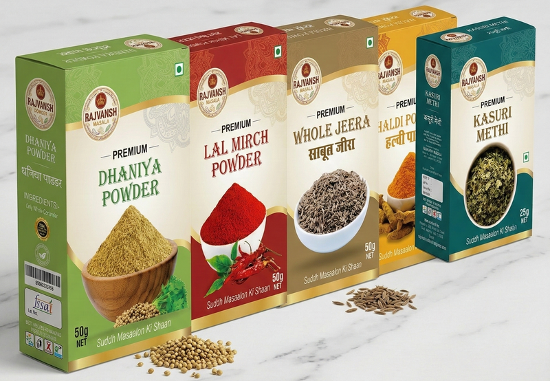 Rajvansh Starter Essential Mix - 5 PREMIUM BOXES